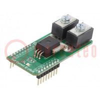 Click board; basetta prototipo; Comp: ACS770,MCP3221