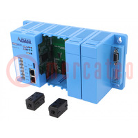 IO system; ETHERNET; for DIN rail mounting; -10÷70°C