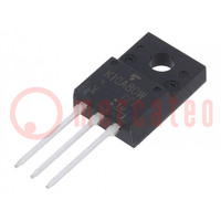 Tranzisztor: N-MOSFET; egysarkú; 800V; 9,5A; 40W; SC67