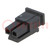 Plug; wire-board; female; Micro-Fit 3.0; 3mm; PIN: 2; w/o contacts