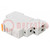 Relay: installation; monostable; NO x2; Ucoil: 230VAC; 20A; IP20