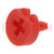 Bouton; avec indicateur; rouge; Ø6,3mm; CA6