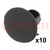 Trim clip; 10pcs; Ford; OEM: 1443038; L: 13.2mm; polyamide; black