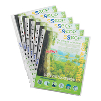 Sseco Punched Pockets Pk100 PP50