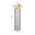 Glass bottle "Bamboo" 750ml, Frosted, grey