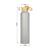 Glasflasche "Bamboo" 750 ml, Frosted, grau