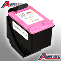 Ampertec Tinte ersetzt HP C2P07AE 62XL 3-farbig