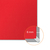 Filz-Notiztafel Impression Pro Widescreen 40", Aluminiumrahmen, 890 x 500mm, rot