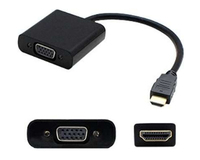 HP 701943-001 video kabel adapter VGA (D-Sub) HDMI Type A (Standaard) Zwart