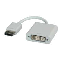ROLINE DisplayPort - DVI Adapter, DP Male - DVI Female