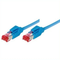 Tecline 25m Cat.6 Netzwerkkabel Blau Cat6 S/FTP (S-STP)