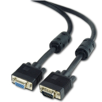 Gembird VGA/VGA M/F 10m VGA cable VGA (D-Sub) Black