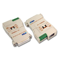 Microconnect ADA25RJ11 convertidor, repetidor y aislador en serie RS-232 RS-422/485 Beige