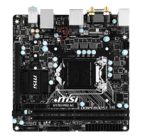 MSI H170I PRO AC Intel® H170 LGA 1151 (Emplacement H4) mini ITX