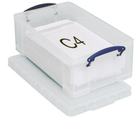 Really Useful Boxes 12C Aufbewahrungsbox Rechteckig Polypropylen (PP) Transparent