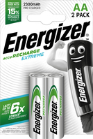 Energizer Accu Recharge Extreme 2300 AA BP2 Batería recargable Níquel-metal hidruro (NiMH)