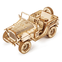 PICHLER Army Jeep (Lasercut Holzbausatz)