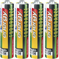 Conrad 253000 huishoudelijke batterij AAA Nikkel-Metaalhydride (NiMH)