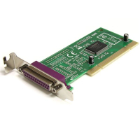 StarTech.com Adaptador Tarjeta PCI Paralelo de 1 Puerto Perfil Bajo Low Profile DB25 IEEE1284