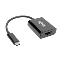 Tripp Lite U444-06N-HDB-AM video kabel adapter 0,15 m HDMI Type A (Standaard) USB Type-C Zwart