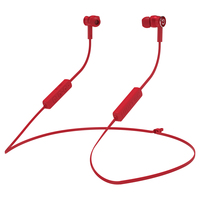 Hiditec AKEN Auriculares Inalámbrico Dentro de oído, Banda para cuello Llamadas/Música Bluetooth Rojo
