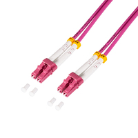 LogiLink FC4LC20 InfiniBand/fibre optic cable 20 m 2x LC Violet