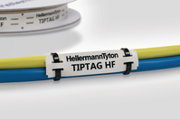 Hellermann Tyton TIPTAG11X100YE-PO-YE Gelb Polyolefin