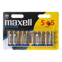 Maxell AA Wegwerpbatterij Alkaline
