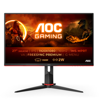 AOC C27G2AE/BK LED display 68.6 cm (27") 1920 x 1080 pixels Full HD Black, Red