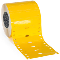Brady THT-7525-7598-YL printer label Yellow Non-adhesive printer label