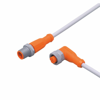 ifm electronic EVW056 câble électrique Gris, Orange 1 m M12