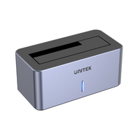 UNITEK S1304A stacja dokująca do dysków twardych USB 3.2 Gen 1 (3.1 Gen 1) Type micro-B Szary