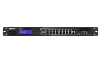 QNAP QGD-1600 Managed Gigabit Ethernet (10/100/1000) 1U Schwarz, Grau