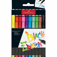 Faber-Castell 116451 fijnschrijver Verschillende kleuren 10 stuk(s)