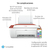 HP DeskJet Impresora multifunción HP 2723e, Color, Impresora para Hogar, Impresión, copia, escáner, Conexión inalámbrica; HP+; Compatible con HP Instant Ink; Impresión desde el ...