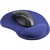 InLine Maus-Pad, mit Gel Handballenauflage, 230x205x20mm, blau