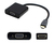 HP 701943-001 Videokabel-Adapter VGA (D-Sub) HDMI Typ A (Standard) Schwarz