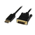 StarTech.com 3ft (1m) DisplayPort to DVI Cable - 1080p Video - Active DisplayPort to DVI Adapter Cable - DisplayPort to DVI-D Cable Converter Single Link - DP 1.2 to DVI Monitor...