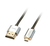 Lindy 41680 kabel HDMI 0,5 m HDMI Typu A (Standard) HDMI Typu D (Micro) Czarny, Srebrny