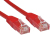 Cables Direct Cat6 U/UTP networking cable Red 3 m U/UTP (UTP)
