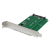 StarTech.com Adattatore M.2 A SATA SSD PCI o PCIe - Convertitore NGFF SSD a SATA montabile via slot di espansione