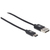 Manhattan Hi-Speed USB C Anschlusskabel, USB 2.0, Typ A Stecker - Typ C Stecker, 480 Mbps, 1 m, Schwarz
