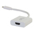 C2G USB3.1-C/HDMI adaptateur graphique USB 3840 x 2160 pixels Blanc