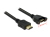 DeLOCK 1m 2xHDMI cable HDMI HDMI tipo A (Estándar) Negro