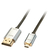 Lindy 41678 cable HDMI 3 m HDMI tipo A (Estándar) HDMI tipo D (Micro) Negro, Cromo, Oro
