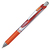 Pentel EnerGel Xm Bolígrafo de gel de punta retráctil Naranja, Plata 1 pieza(s)