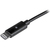 StarTech.com USBLTL1MB Lightning-kabel 1 m Zwart