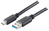 shiverpeaks BS77141-1.8 câble USB 1,8 m USB 3.2 Gen 1 (3.1 Gen 1) USB C USB A Noir