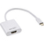 InLine USB Display Konverter, USB-C Stecker zu HDMI Buchse 4K/60Hz, silber