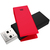 Emtec C350 Brick USB flash meghajtó 16 GB USB A típus 2.0 Fekete, Vörös